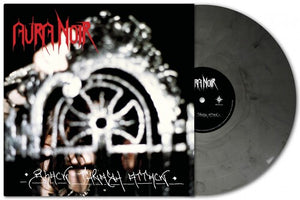 AURA NOIR | BLACK THRASH ATTACK - SILVER & BLACK MARBLE VINYL