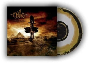 NILE | ITHYPHALLIC - BLACK GOLD & WHITE SWIRL VINYL