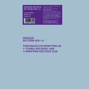 VARIOUS ARTISTS | RE-FORM VER-1.0 / VARIOUS