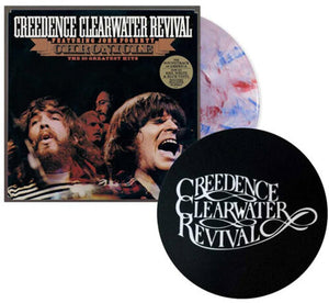 CREEDENCE CLEARWATER REVIVAL | CHRONICLE - THE 20 GREATEST HITS (CELEBRATION RED, WHITE AND BLUE SPLATTER 2LP EDITION) (INCLUDES SLIPMAT) (VINYL)