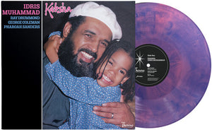 IDRIS MUHAMMAD | KABSHA (TRANSPARENT INDIGO MARBLE EDITION) (VINYL)