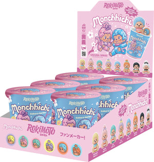 ROKIMOTO MONCHICHI SAKURA MYSTERY COLLECTIBLES BLIND BOX
