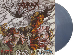 HIRAX | HATE FEAR & POWER - CLEAR VINYL
