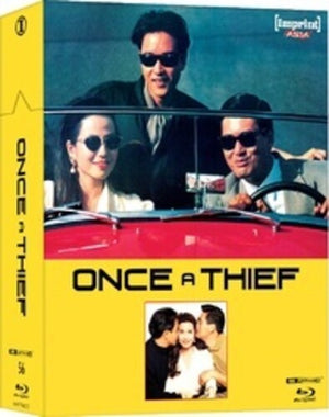 MOVIE FOR | ONCE A THIEF (1991) (IMPRINT ASIA COLLECTION) (4K UHD) (BLU - RAY DVD) STEELBOOK AND HARDBACK BOOKLET