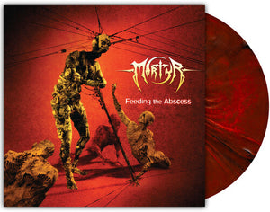 MARTYR | FEEDING THE ABSCESS (REMASTERED RED MARBLE EDITION) (VINYL)