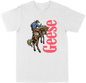 GEESE COWBOY WHITE TEE
