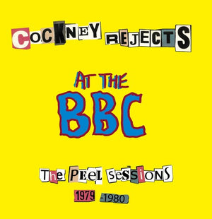 COCKNEY REJECTS | LIVE AT THE BBC - CLARET & BLUE SPLATTER VINYL