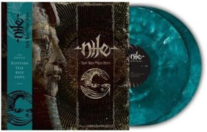 NILE | THOSE WHOM THE GODS DETEST - TEAL BLUE MARBLE
