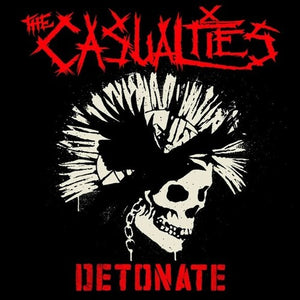 THE CASUALTIES | DETONATE - RED & BLACK SPLATTER VINYL