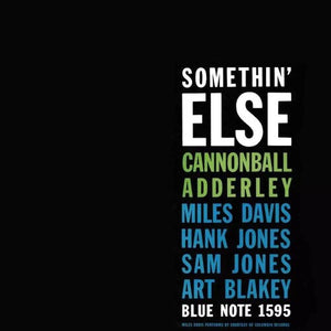 CANNONBALL ADDERLEY | SOMETHIN' ELSE (BLUE NOTE ESSENTIALS SERIES) (VINYL)