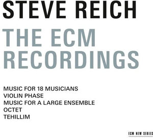 STEVE REICH | RECORDINGS ON ECM (3LP SET) (VINYL)
