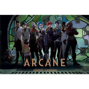 ARCANE CHAMPIONS LEAGUE OF LEGENDS POSTER MAXI SIZE 677