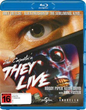 MOVIE BLHOR | THEY LIVE (BLU - RAY)