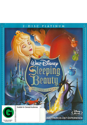 MOVIE BLUFAM | SLEEPING BEAUTY - 50TH ANNIVERSARY PLATINUM EDITION (2BLU - RAY / DVD)