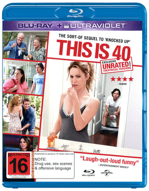 THIS IS 40 (BLU RAY / ULTRAVIOLET)