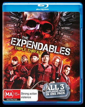 MOVIE BLUACT | EXPENDABLES TRIPLE THREAT (TRIPLE FEATURE) (3BLU - RAY)