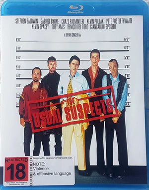 MOVIE BLUTHR | USUAL SUSPECTS (BLU - RAY)