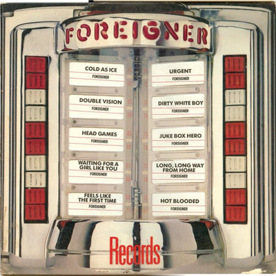 FOREIGNER | RECORDS - GERMAN PRESSING