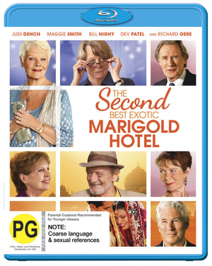 MOVIE BLCO | SECOND BEST EXOTIC MARIGOLD HOTEL (BLURAY)