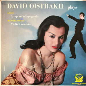 LALO / MENDELSSOHN | SYMPHONIE ESPAGNOLE / VIOLIN CONCERTO - OISTRAKH NAT PO KONDRASHIN
