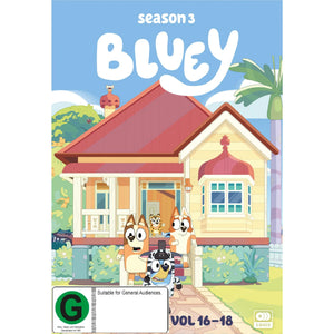 BLUEY | BLUEY SEASON 3 - VOL 16 - 18 (3DVD SET)