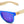 BLUE TRANSPARENT FRAME SUNNIES WOOD ARM