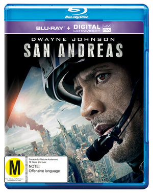 MOVIE BLUACT | SAN ANDREAS (BLU - RAY)