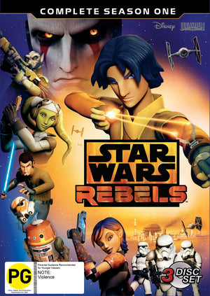 STAR WARS REBELS SEASON ONE (3DVD)