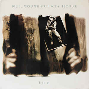 NEIL AND CRAZY HORSE YOUNG | LIFE - US - SMALL STICKER MARK ON SLEEVE