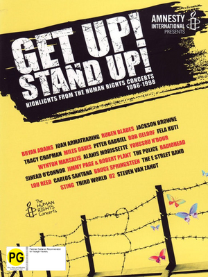 VARIOUS | GET UP STAND UP - HIGHLIGHTS FROM THE HUMAN RIGHTS CONCERT 1986 - 98
