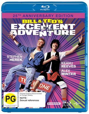 MOVIE BLUCOM | BILL AND TEDS EXCELLENT ADVENTURE 25TH ANNIVERSARY (BLU - RAY)