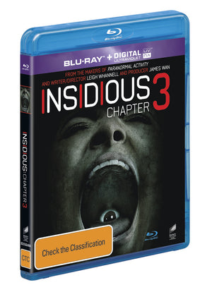 MOVIE BLHOR | INSIDIOUS CHAPTER 3 (BLU - RAY)