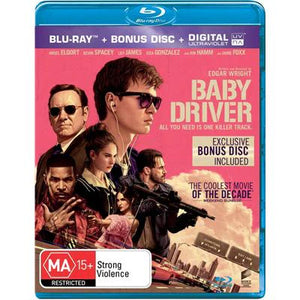 MOVIE BLUTHR | BABY DRIVER (2BLU- RAY/ DIGITAL)
