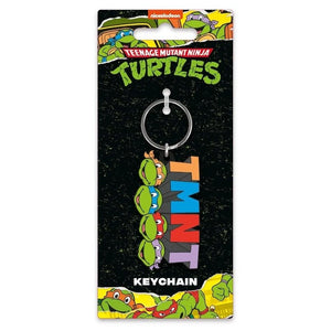 TMNT RUBBER KEYRING TEENAGE MUTANT NINJA TURTLES