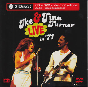 IKE AND TINA TURNER | LEGENDS LIVE IN 71 (BONUS DVD)