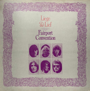 FAIRPORT CONVENTION | LIEGE AND LIEF - UK PINK ISLAND - ROUGH