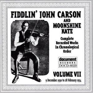 FIDDLIN' JOHN CARSON | COMPLETE 7