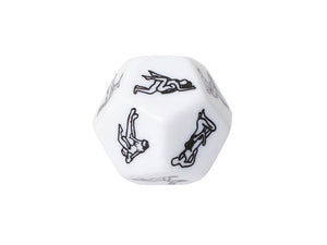 KAMA SUTRA DICE 12 SIDED SEX WHITE