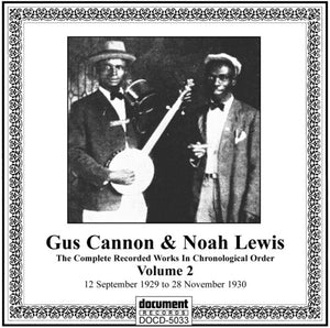 GUS CANNON | COMPLETE RECORDED WORKS 2 (1929-30)