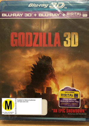 MOVIE BLUACT | GODZILLA 3D (2BLU-RAY)