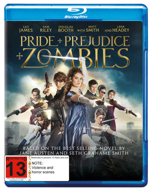MOVIE BLUAC | PRIDE AND PREJUDICE AND ZOMBIES (BLU - RAY)