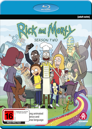 RICK AND MORTY | RICK AND MORTY SEASON 2 (BLU - RAY)