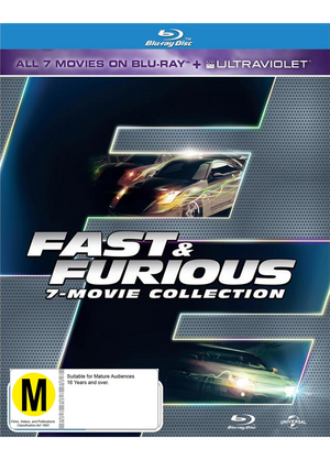 MOVIE BLACT | FAST AND FURIOUS - 7 MOVIE COLLECTION (7BLU - RAY)