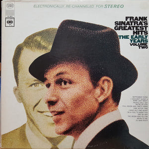 FRANK SINATRA | FRANK SINATRAS GREATEST HITS - EARLY YEARS VOL 2 - US