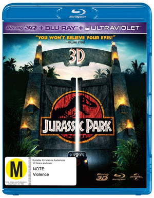 MOVIE BLACT | JURASSIC PARK 3D (BLU - RAY)