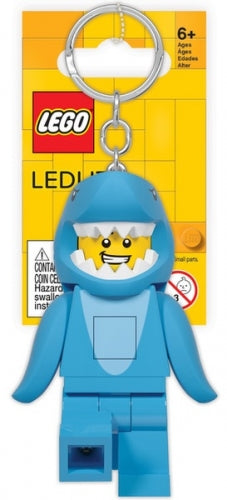 LEGO SHARK GUY KEYRINGS MINIFIGURE TORCH