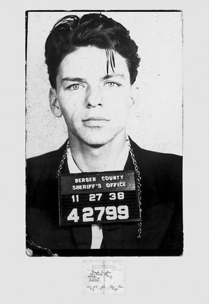 FRANK SINATRA MUGSHOT MAXI POSTER 545 -  NOT MINT DISCOUNT