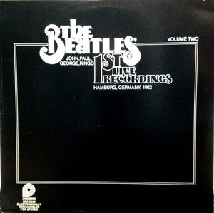 BEATLES | 1ST LIVE RECORDINGS VOL 2 - USA - HOLE IN COVER