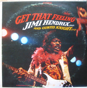 JIMI HENDRIX / CURTIS KNIGHT | GET THAT FEELING - US STEREO - TAPE ON COVER