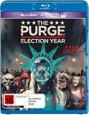 MOVIE BLUHOR | PURGE ELECTION YEAR (BLU - RAY)